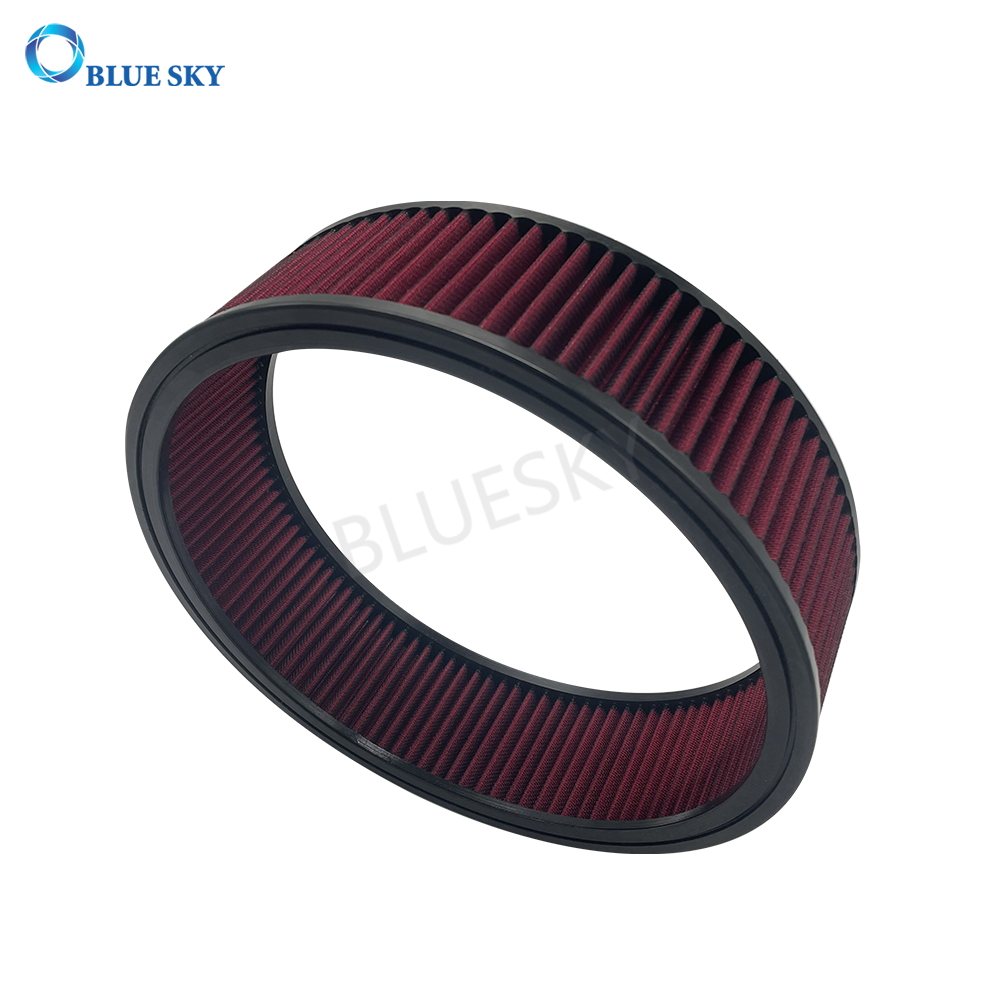 Customized Round Auto Air Filter Element Compatible with K&N Filter Car Air Filters