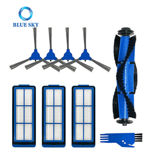 Replacement HEPA Filter & Brush Accessories for Eufy 11S Robotic Vacuum Cleaners 