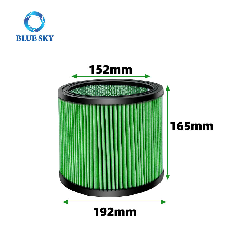 Washable and Reusable 90344 Cartridge Filter Replacement for Shop Vac 4-16 Gallon Wet Dry Vacuum Cleaner Accessories