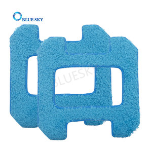 Microfiber Mop Pads Spare Cleaning Cloths Compatible with HOBOT 268 288 Steam Mop Pads