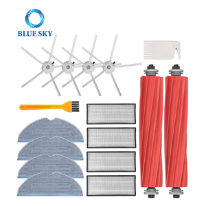 Brush Mops Cloths Filter Kit Robot Vacuum Cleaner Parts Compatible with Xiaomi Roborock T7S S7 S70 S7Max S7MaxV T7S Plus