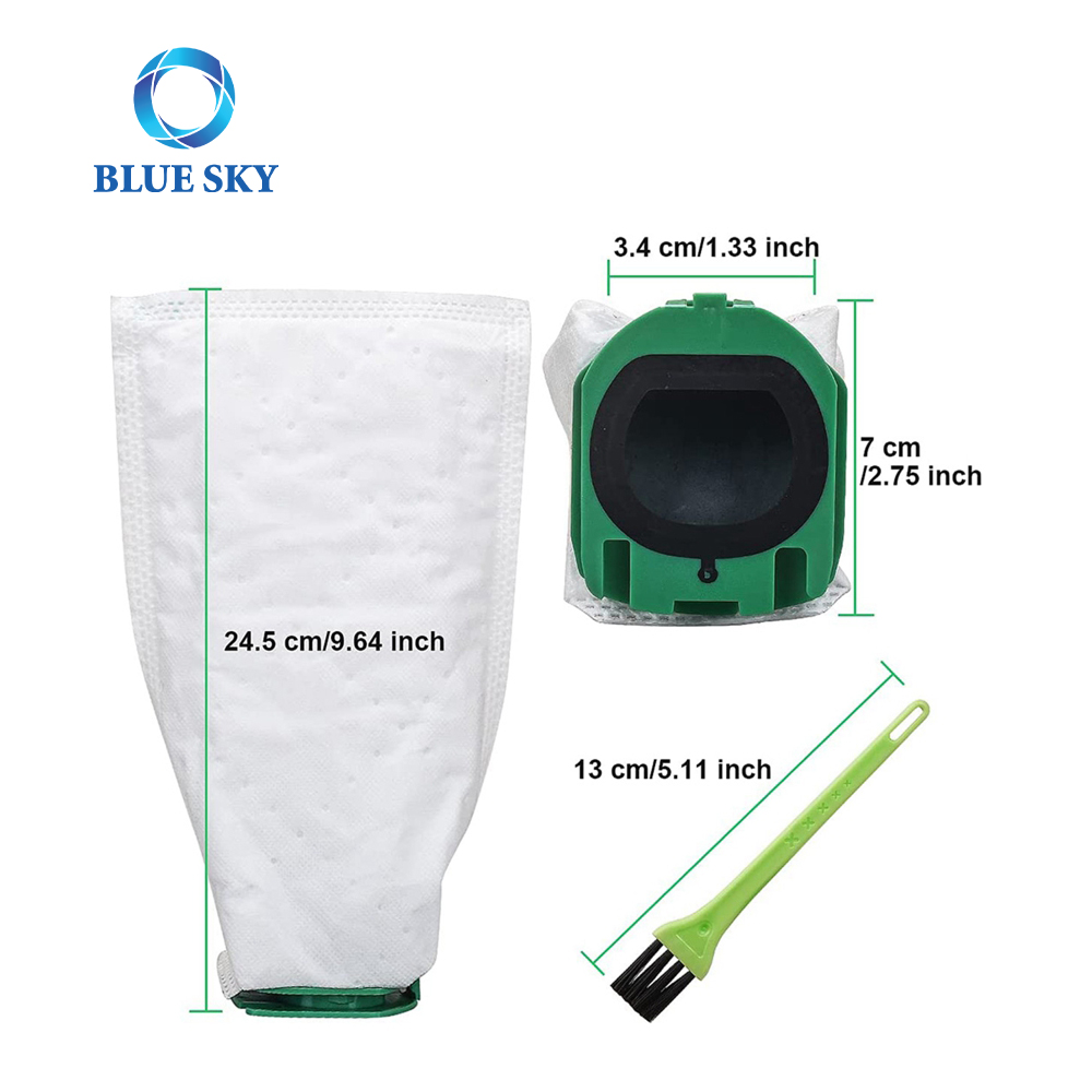 Vacuum Cleaner Non-Woven Dust Filter Bags Replacement for Vorwerk Kobold VB100 VB 100 FP100 100 Cordless Sweeper Parts