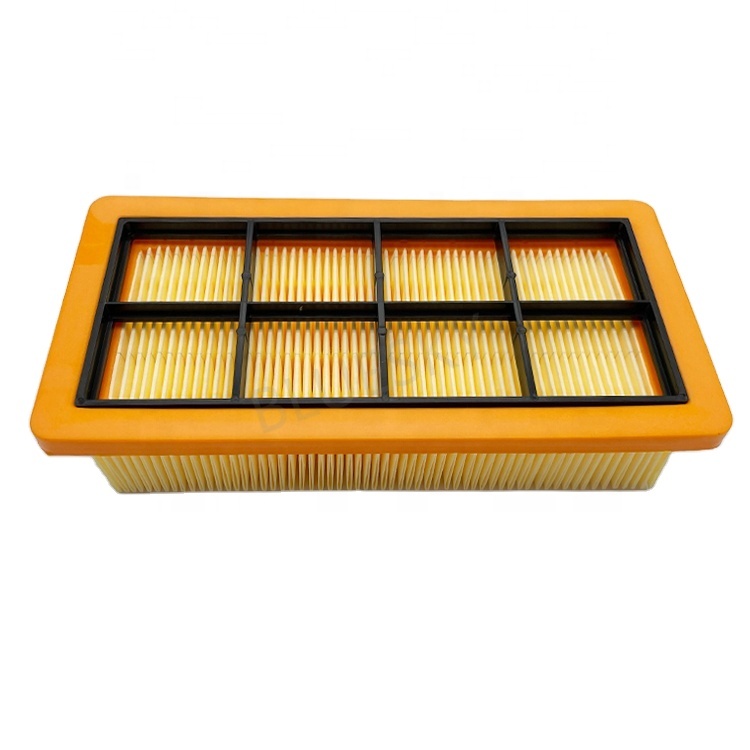 Ersatzfilter Für Kärcher Staubsauger – 2x Flachfaltenfilter (19x9,5x5 Cm) Inkl. Reinigungsbürste, Für Modelle Wie AD3.200