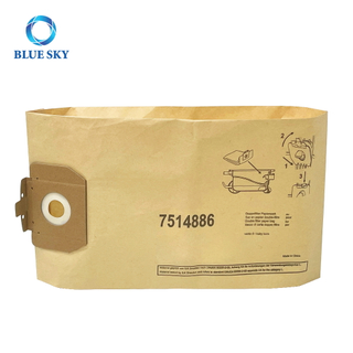 High Quality TASKI Paper Dust Bags for Aero 15 Vento 8 Hoover Bag 7514886 Vacuum Cleaner Replacement Parts Accessories