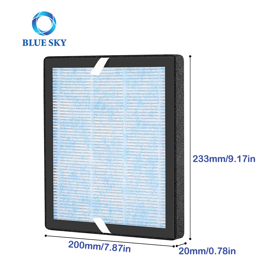 TRUE H13 Activated Carbon HEPA Filter Part Compatible with Elechomes P1801 P1802 YIOU R1 Air Purifier