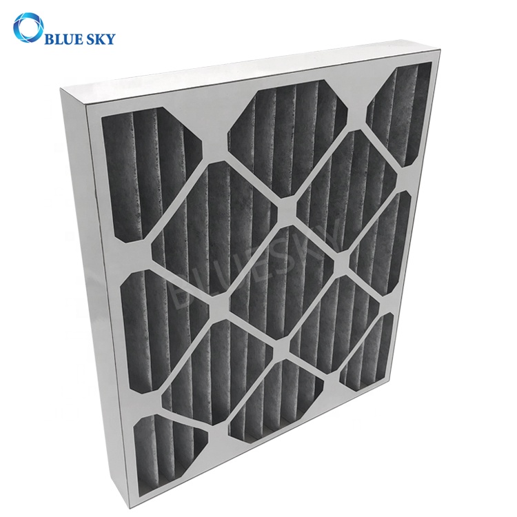 Custom Merv 8 Pleated Carbon AC Furnace HVAC Air Filters