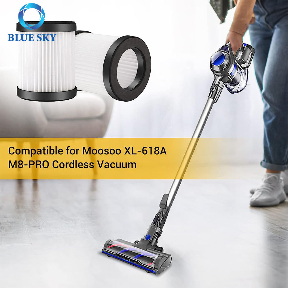 Replacement Filters Fit for Moosoo XL618A Cordless Vacuum Cleaners