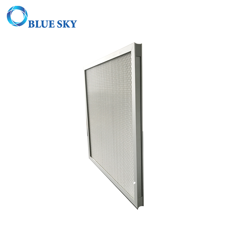 Custom Deep Pleated Aluminum Frame Panel HEPA HVAC Filter