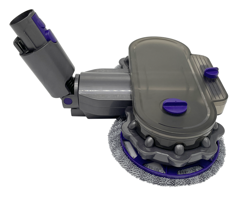 Dual Spin Mop Head Brush with Water Container Compatible With Dyson V7