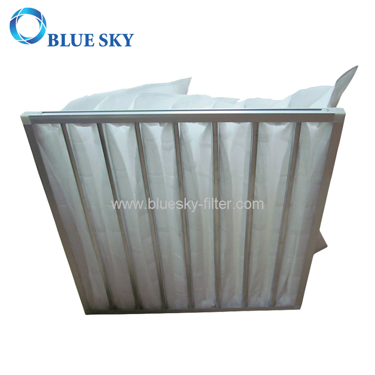 Nonwoven Pocket Filter Bag with Efficiency F7 for HVAC System