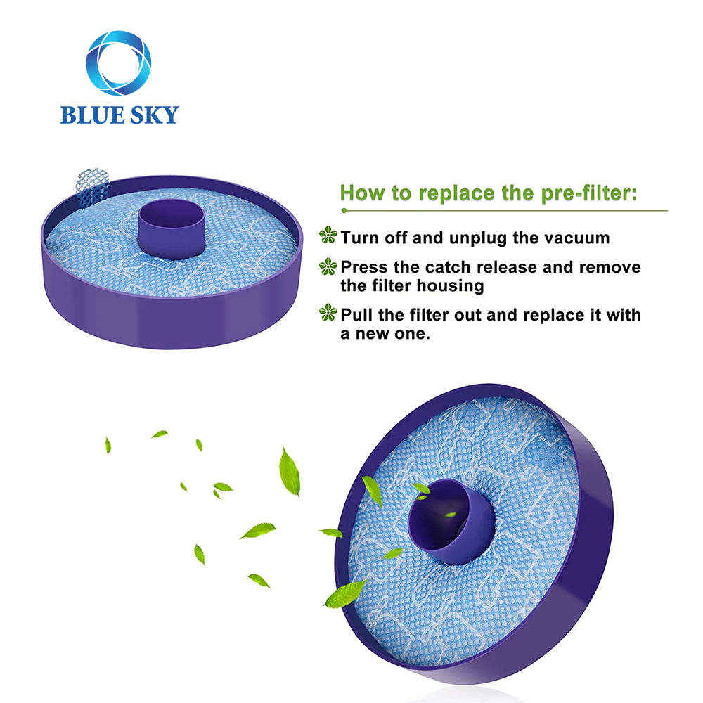 HEPA Filter Post Motor Exhaust Filters Compatible with Dyson DC33