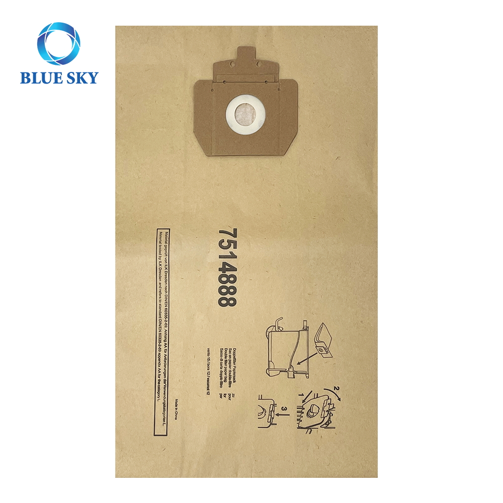 Factory Supply TASKI 7514888 Disposable Dust Bags for Vento 15/15S Handheld Vacuum Cleaner Spare Parts Accessories