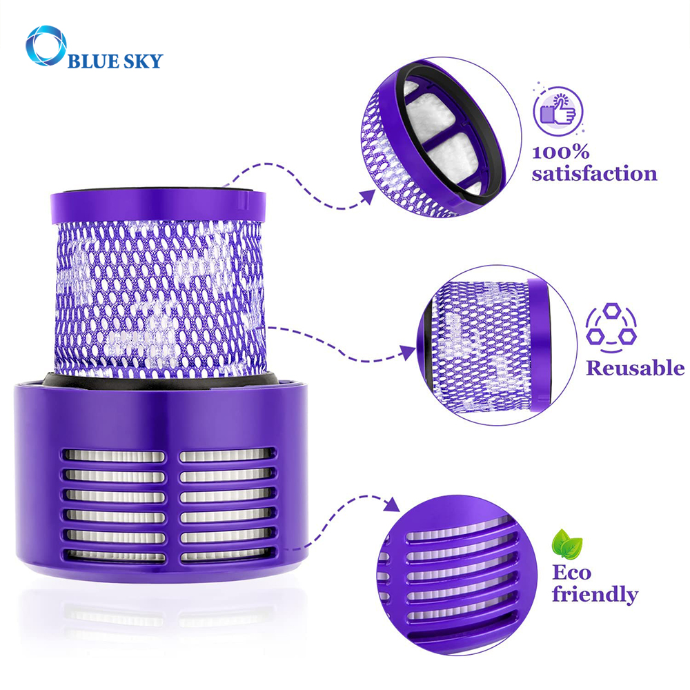 Washable Motor Filters for Dyson V10 Sv12 Vacuum Cleaner Parts