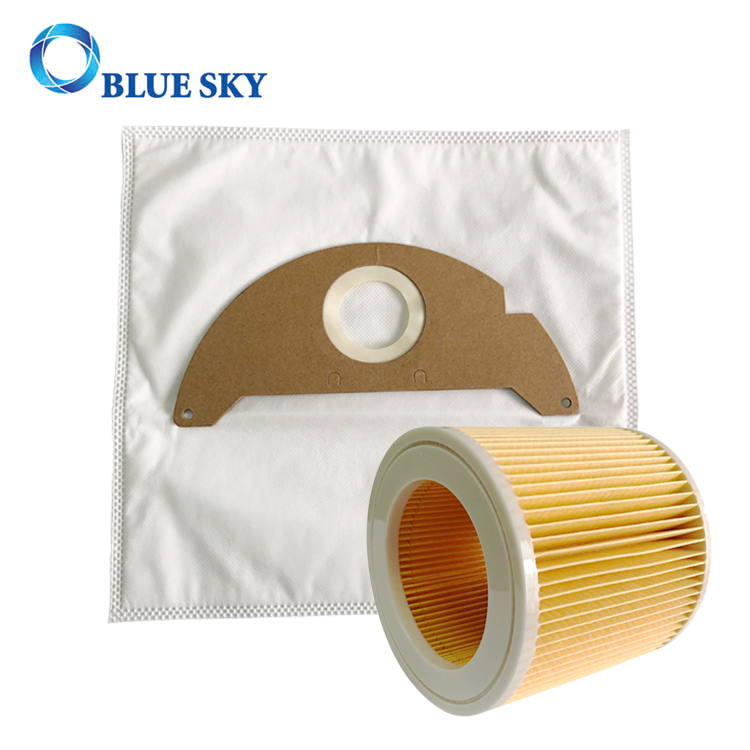 White Non-Woven Dust Bag for Karcher A2000 A2004 A2014 Vacuum Cleaners
