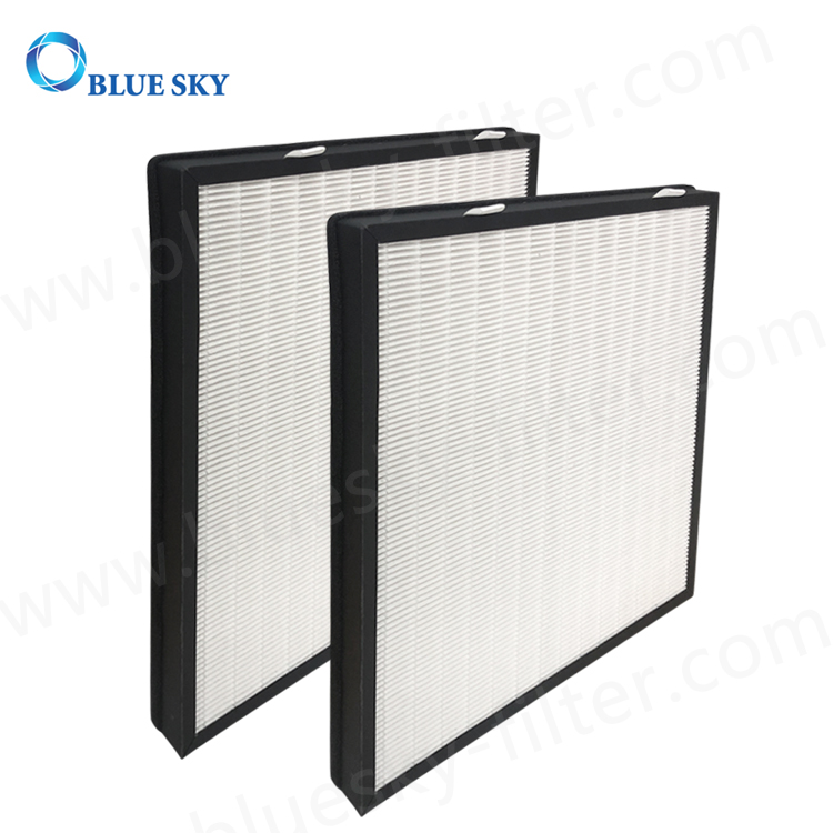Customized 418x400x40mm Pleated Panel HEPA Air Purifier Filters