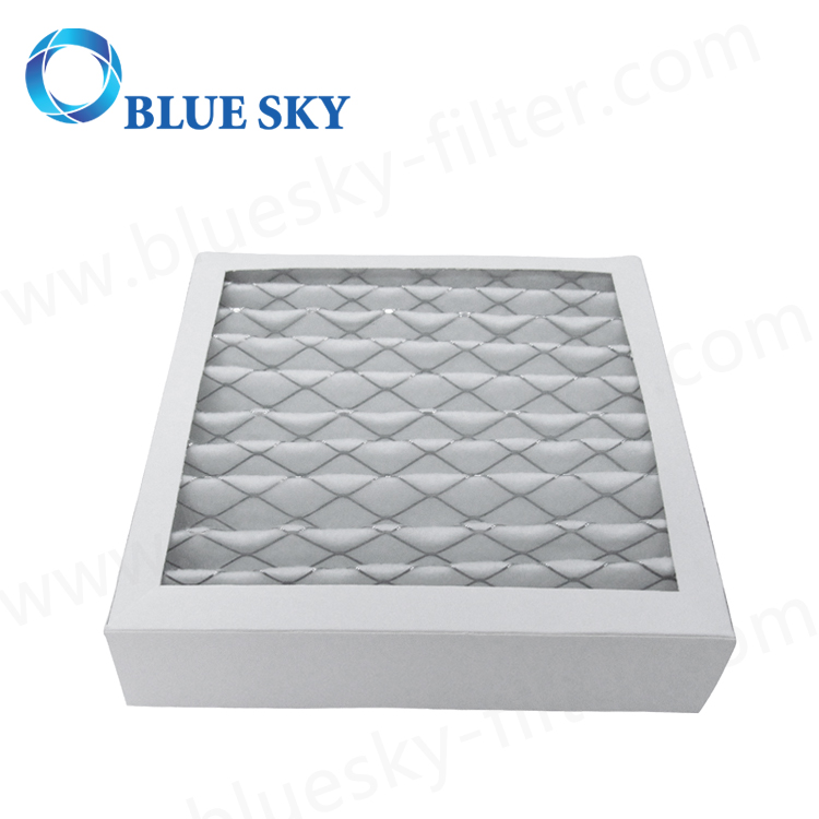 Customized 7.8x7.8x1.8Inch MERV 6 Cardboard Pleated Furnace Air Filter