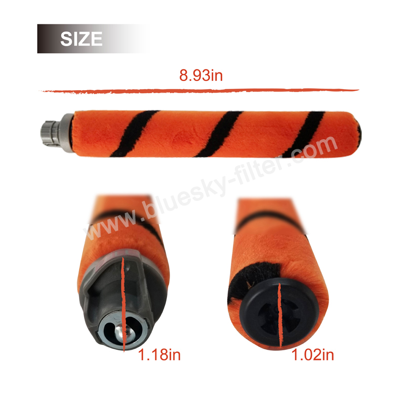 Soft Brush Roll Replacement for Shark HV390 Vacuum Cleaners