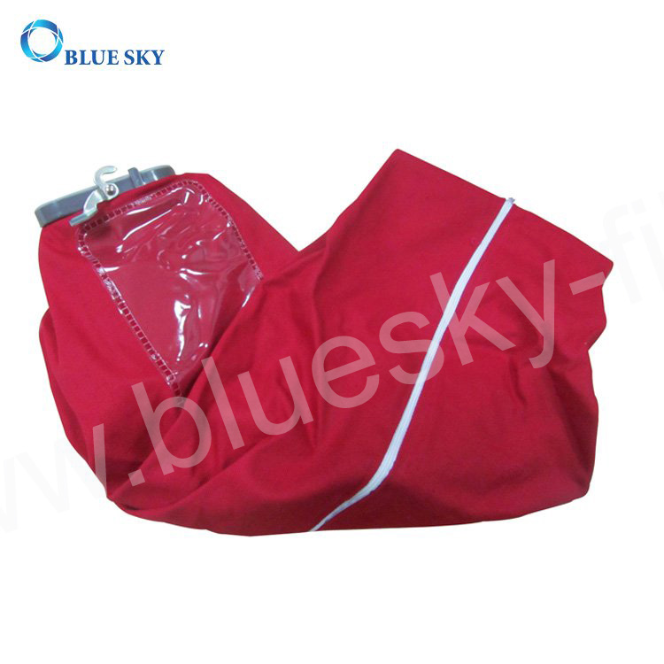 Red Cloth Dust Bag with Zipper for Sanitaire SC600 Vacuum Cleaners