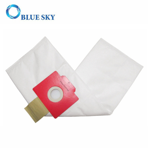 Red Collar Non-Woven HEPA Filter Bag for Vacuum Cleaner