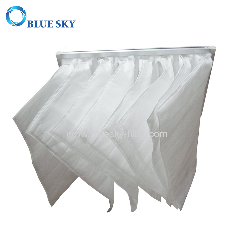595*595*600mm G4 Efficiency Nonwoven Pocket Filter Bags